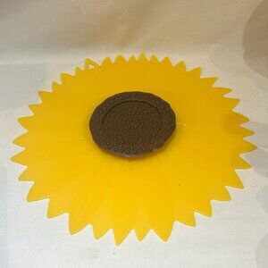 Charles Viancin 11" Sunflower Silicone Lid Airtight Seal BPA-Free